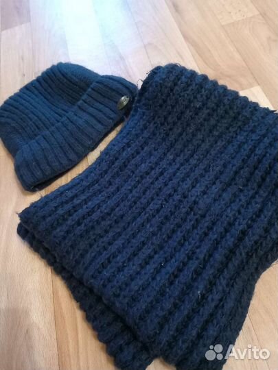 Комплект шапка и шарф