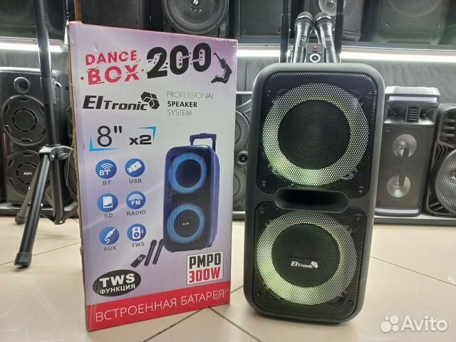 Большая колонка 300ватт eltronic ART. 20-07