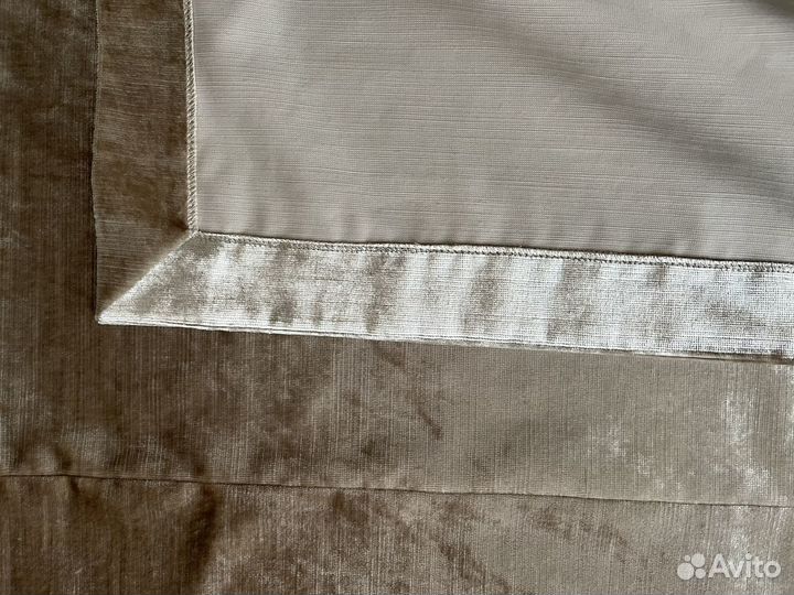 Портьеры + отрез на подушки