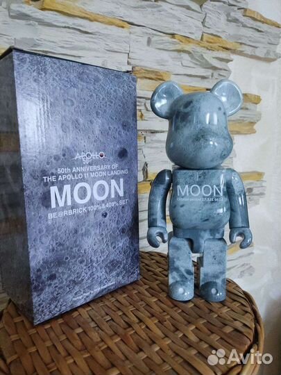 Bearbrick 400 игрушка Moon