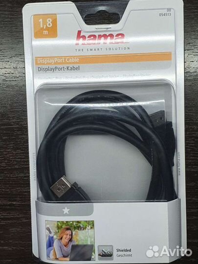 Кабель DisplayPort - DisplayPort (Hama, Германия)