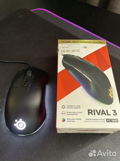 Игровая мышь Steelseries Rival 3