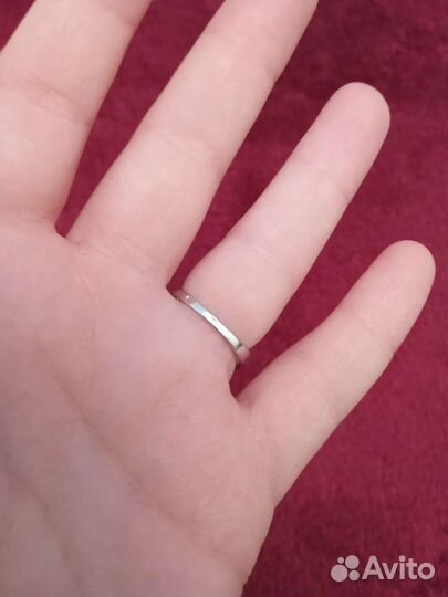 Серебряное кольцо 16,5