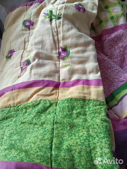 Одеяло ватное СССР бу