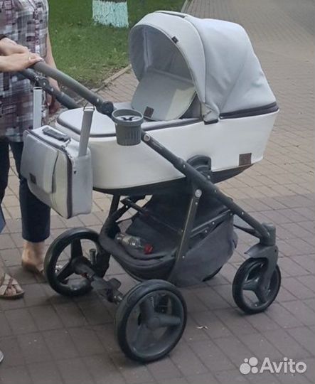 Коляска 2 в 1 adamex reggio