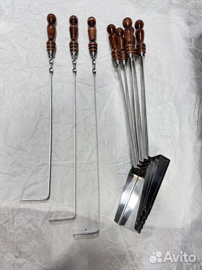 Кочерга (совок)с деревяной ручкой