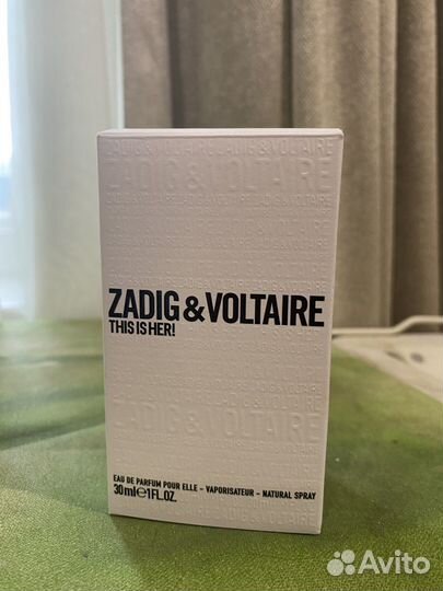 Продаю духи zadig&voltaire This Is Her