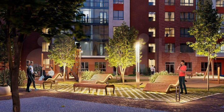 1-к. квартира, 35,8 м², 6/7 эт.