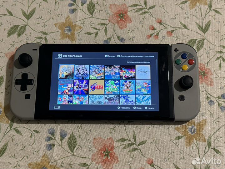 Nintendo switch rev 2 прошитая с играми
