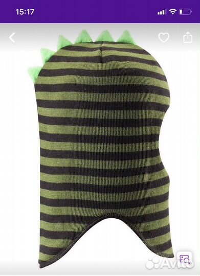 Шапка шлем lassie 46 размер