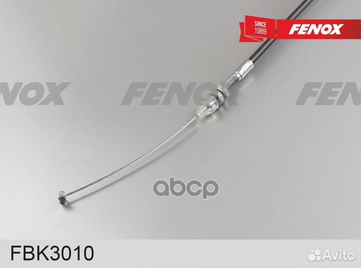 Трос акселератора L1340 мм ваз 2110 FBK3010 fenox