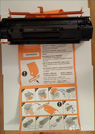 Стартовый оригинал картридж для мфу Canon mf3010
