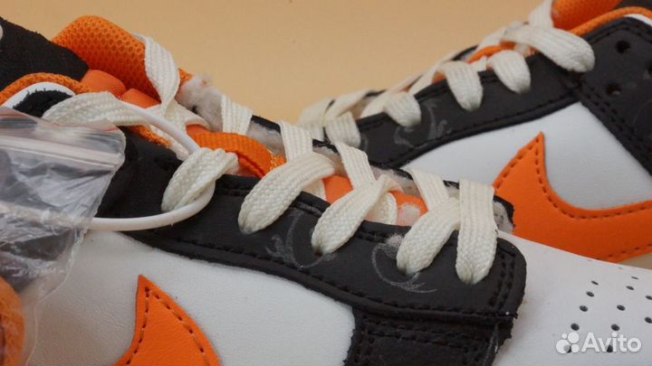 Nike dunk LOW premium halloween orange sail black