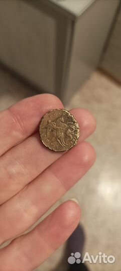 Монета с производственным браком