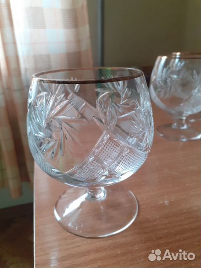 Хрустальные фужеры