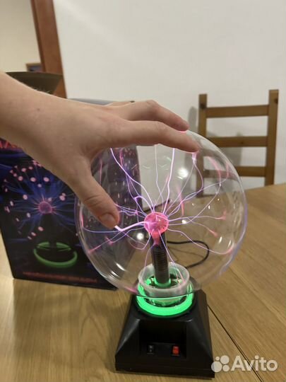 Плазменный шар tesla ночник
