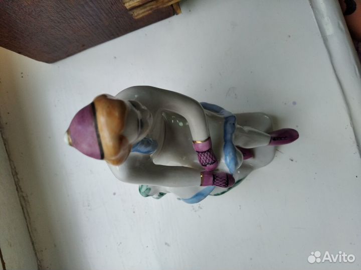 Статуэтка фарфор фигуристка СССР лфз