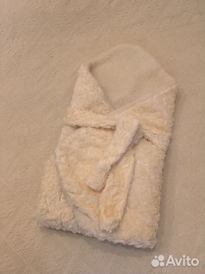 Зимнее одеяло конверт из овчины