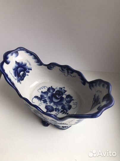 Вазочки, чайные пары Гжель