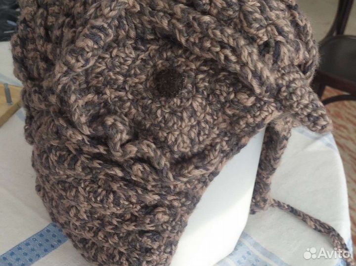 Глубокая шапка капюшон сова