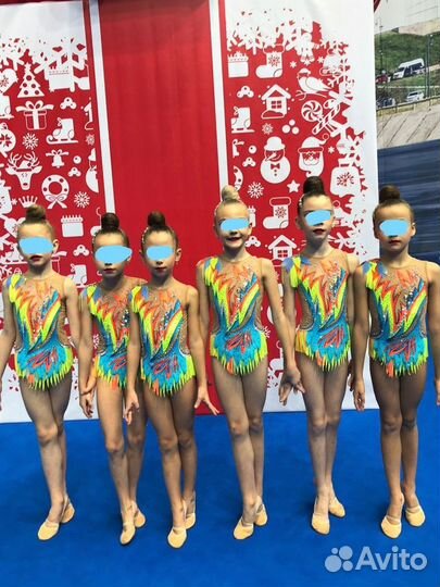 Групповые купальники для художественной гимнастики