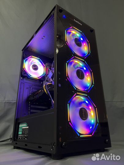 Игровой Компьютер Intel i5-4460/RX570 4Gb/8Gb/SSD
