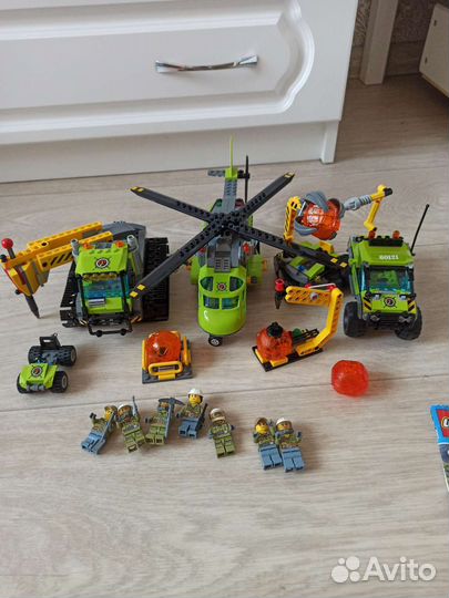 Lego City Набор Исследователей вулканов 60121-123