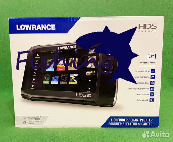 Русс 22. Lowrance HDS 9 Carbon.