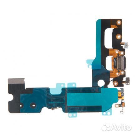 Шлейф с разъёмом зарядки, гарнитуры и антенной для