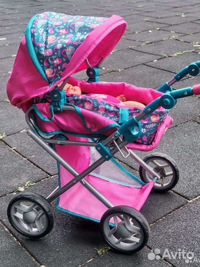 Коляска для кукол 3 в 1 Demi Star
