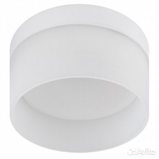 Светильник GX53 H4 металл белый накладной эра OL3