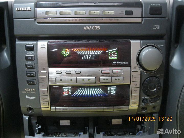 Музыкальный центр aiwa nsx-f 9