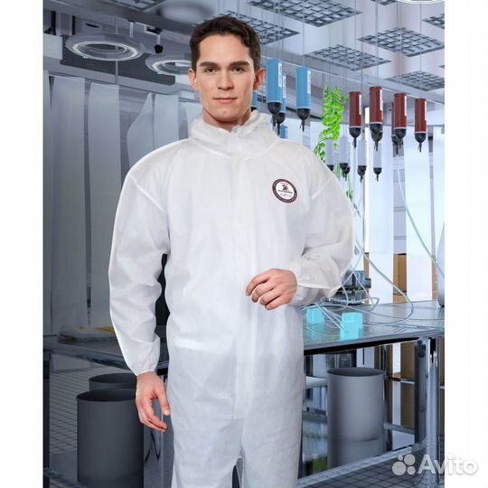 Комбинезон защита от кислот, щелочей Премиум