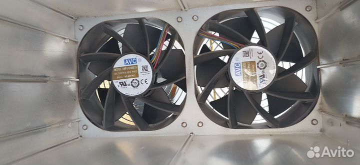 Вентилятор для асика 3,12А, 12V