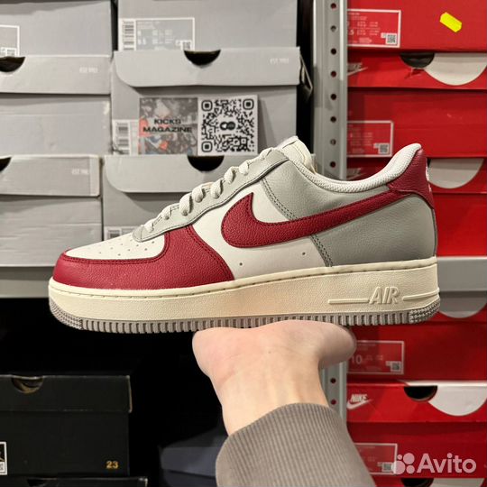 Nike Air Force 1 Low Phantom Gym Red Оригинал