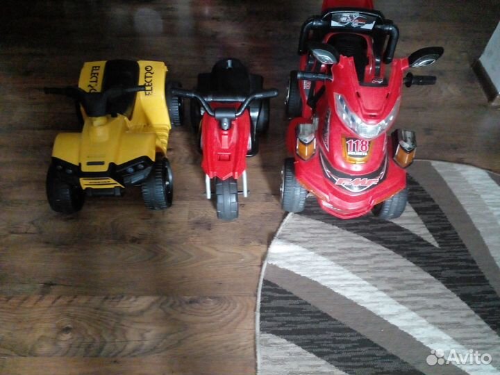Детский квадроцикл на аккумуляторе