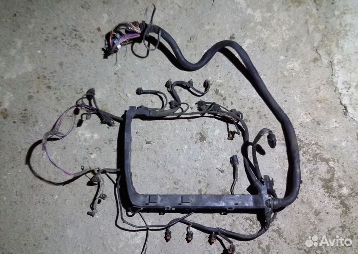 Проводка мотора Мерседес S 220