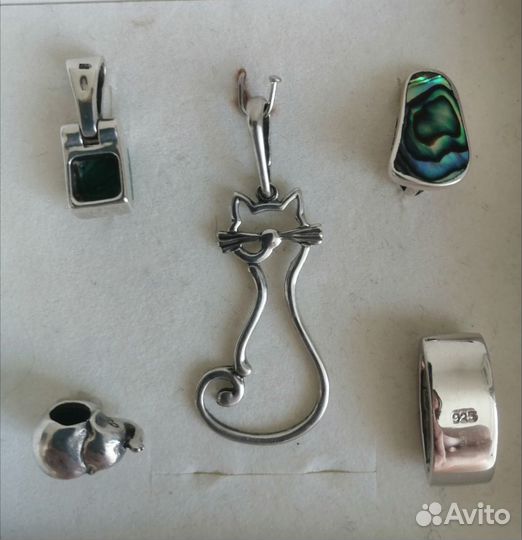 Подвески серебро 925 пробы