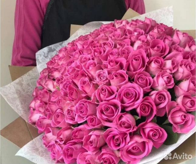 Букет из 101 розы