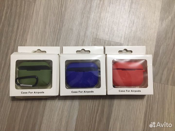 Кейс для airpods силиконовый новый