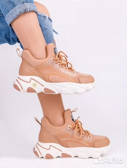 Кроссовки новые 36-38 натуральная кожа женские