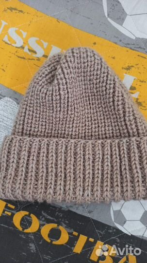 Шапка вязаная женская 58-60