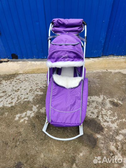 Санки коляска ника