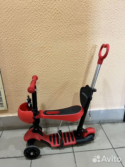 Самокат беговел 3в1