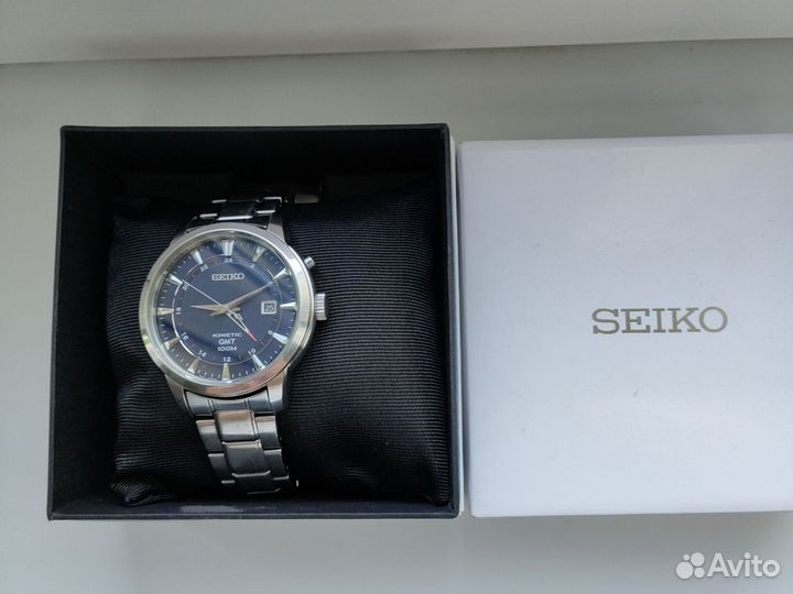 Часы Seiko Kinetic GMT