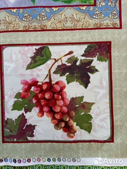 Ткань, купон американского хлопка, панель