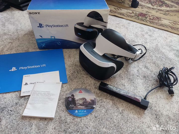 Шлем PS VR+игра