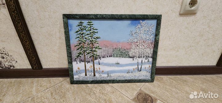 Картина из натурального камня