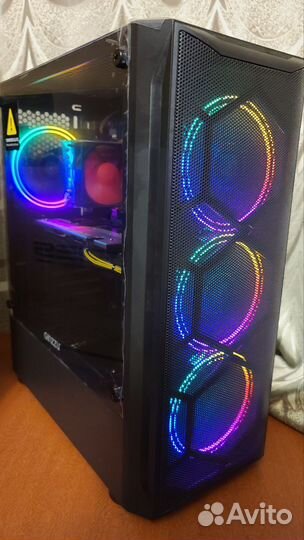 Мощный Игровой пк Intel Core i7 Озу16Gb Ssd 1Тб