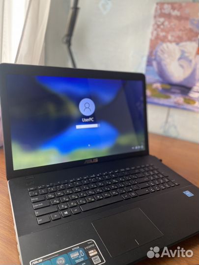 Ноутбук asus X751S